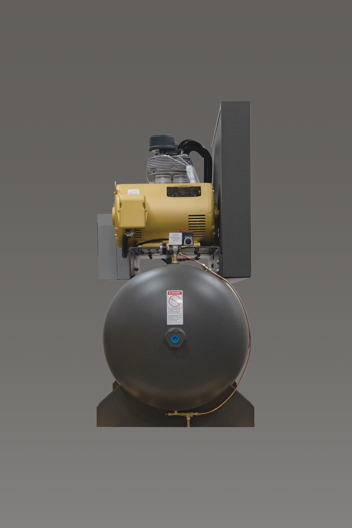 15 HP 120 GALLON HORIZONTAL (TWO-STAGE)