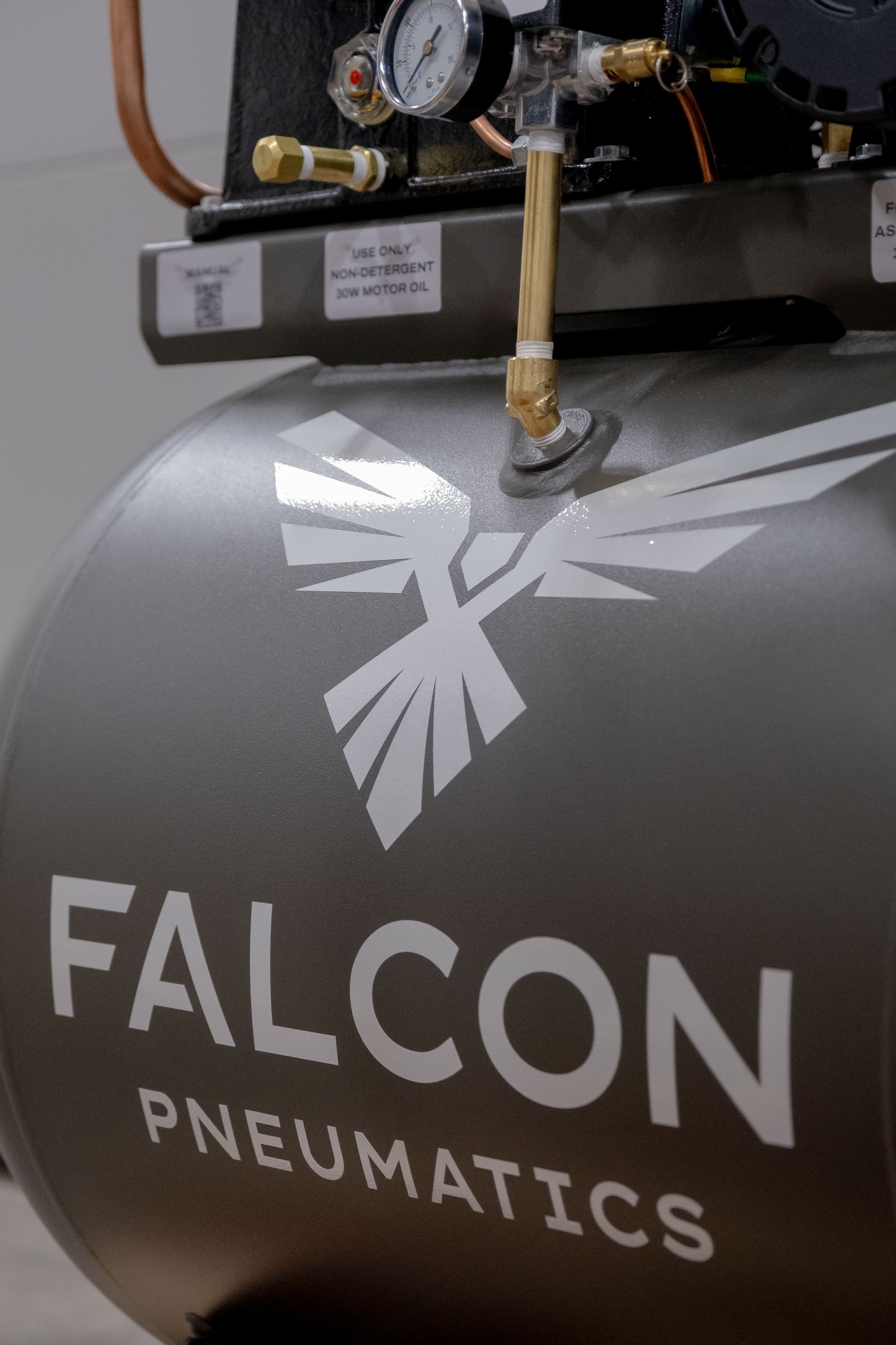 5 HP 40 GALLON HORIZONTAL (TWO-STAGE)