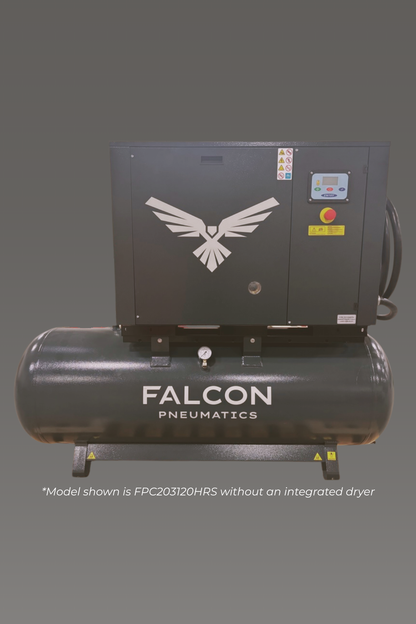 8 HP 80 GALLON  ROTARY SCREW